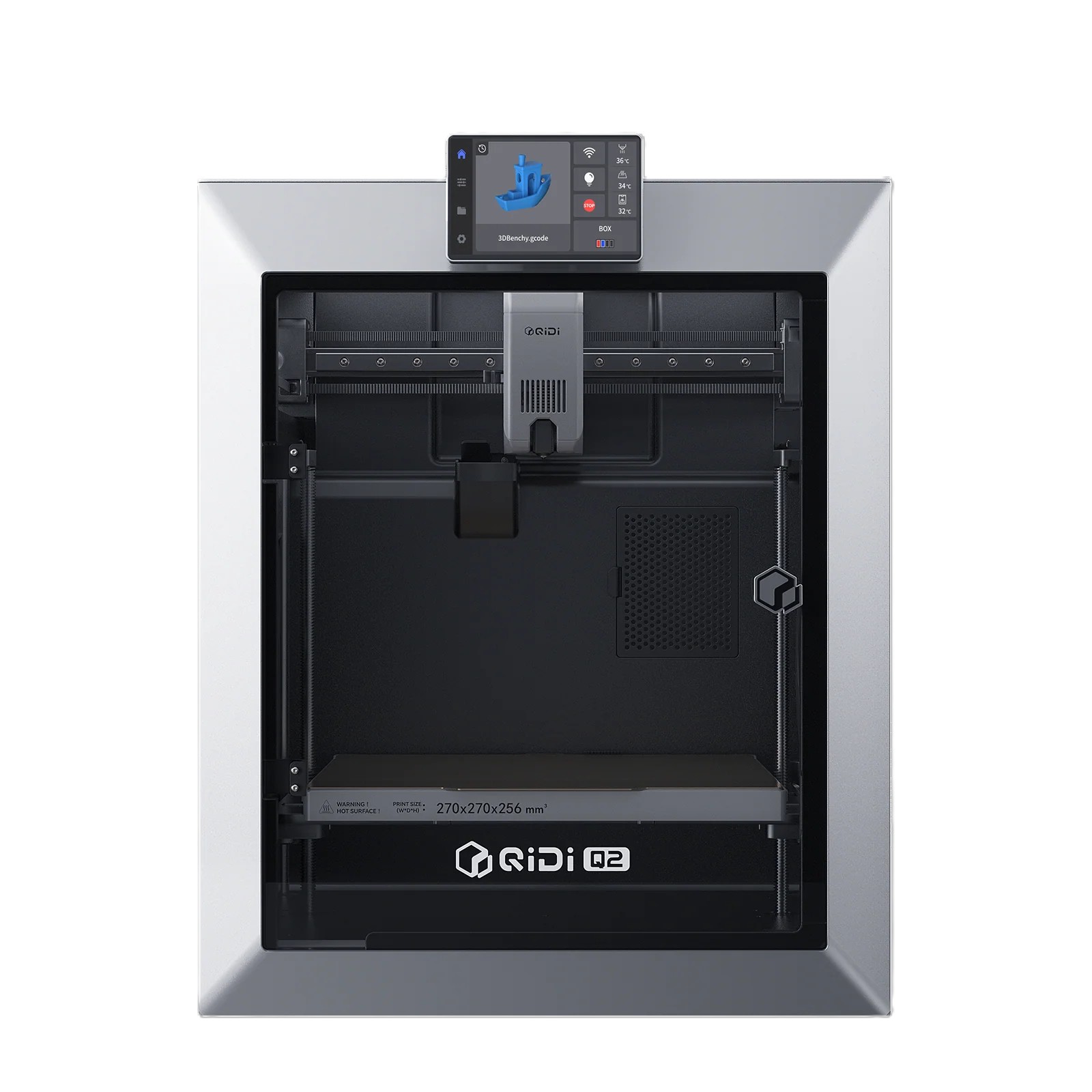 QIDI Q2 3D printer - multicolor printing, QIDI Box compatible