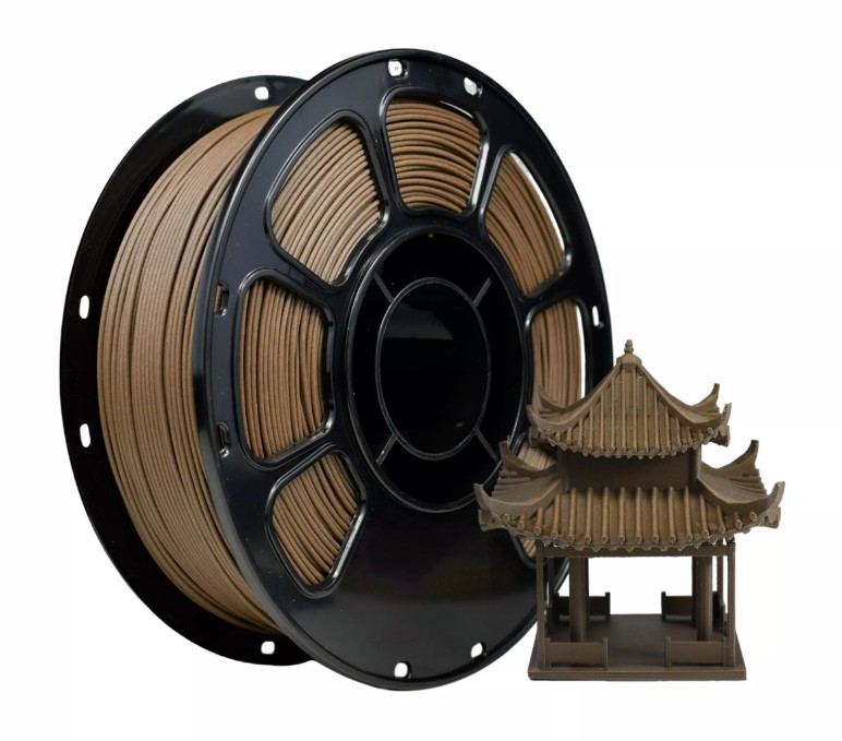 HILLIUM PLA+ Wood drvo sandal 1kg