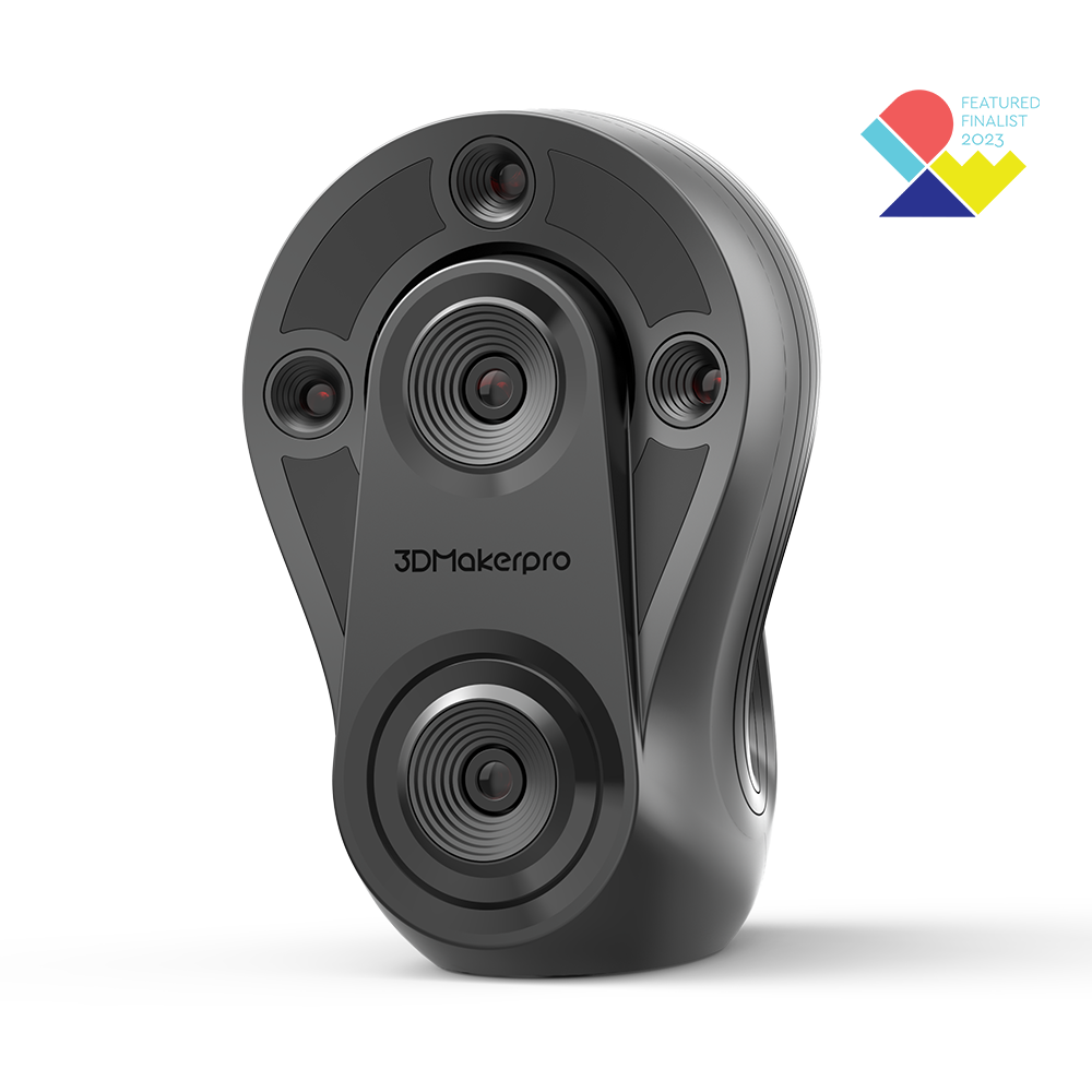 3DMakerPro Whale 3D scanner - dual core, 0.05mm accuracy